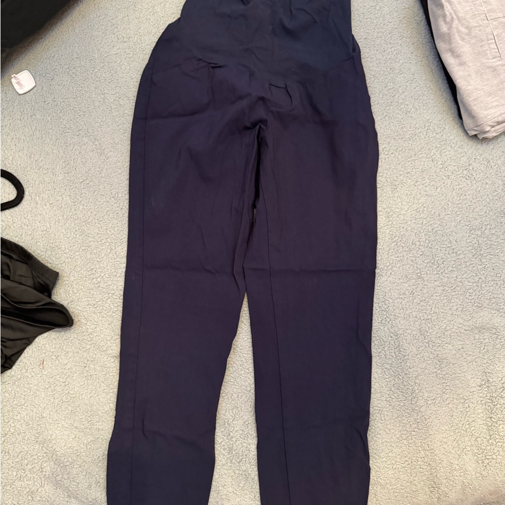 Motherhood Dark Blue Straight Leg Pants